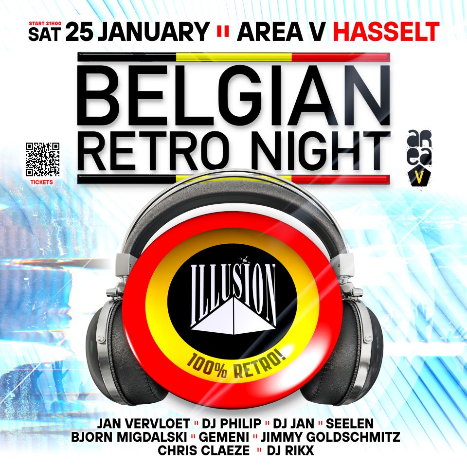 Illusion's Belgian Retro Night at Area V