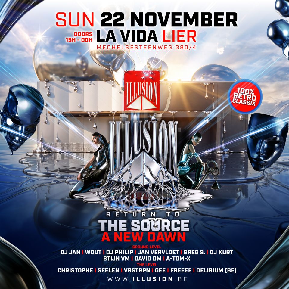 Return to The Source krijgt een extra editie: A New Dawn op zondag 22 november Return to The Source krijgt een extra editie: A New Dawn op zondag 22 november
